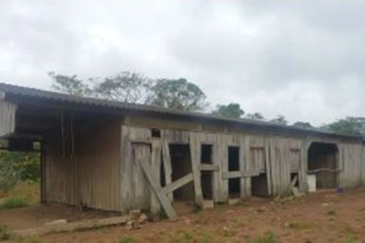 Trabalhador rural resgatado em área isolada no Pará