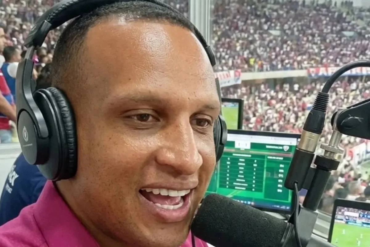 Jornalista e narrador esportivo Eduardo Hudson Oliveira