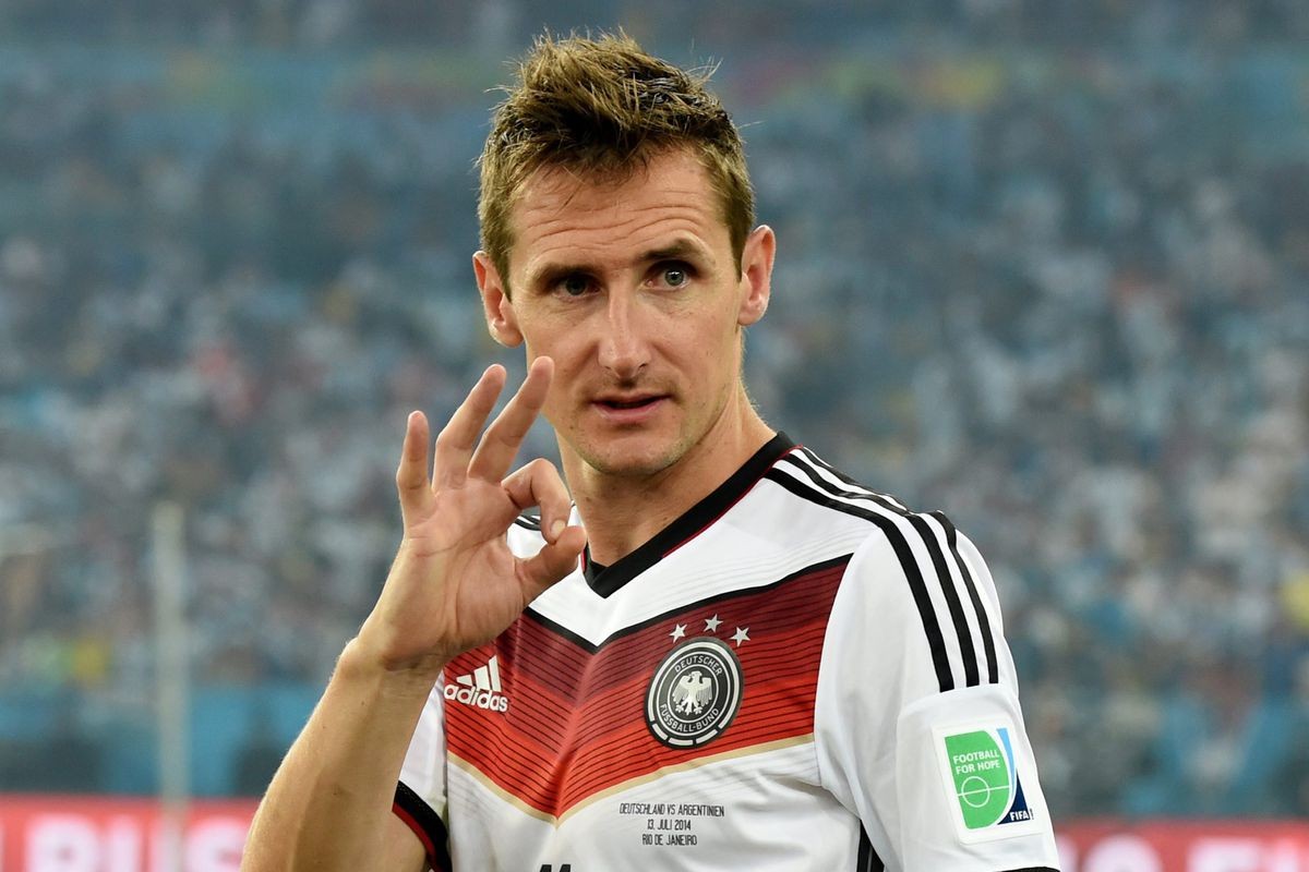 Miroslav Klose pela seleção da Alemanha