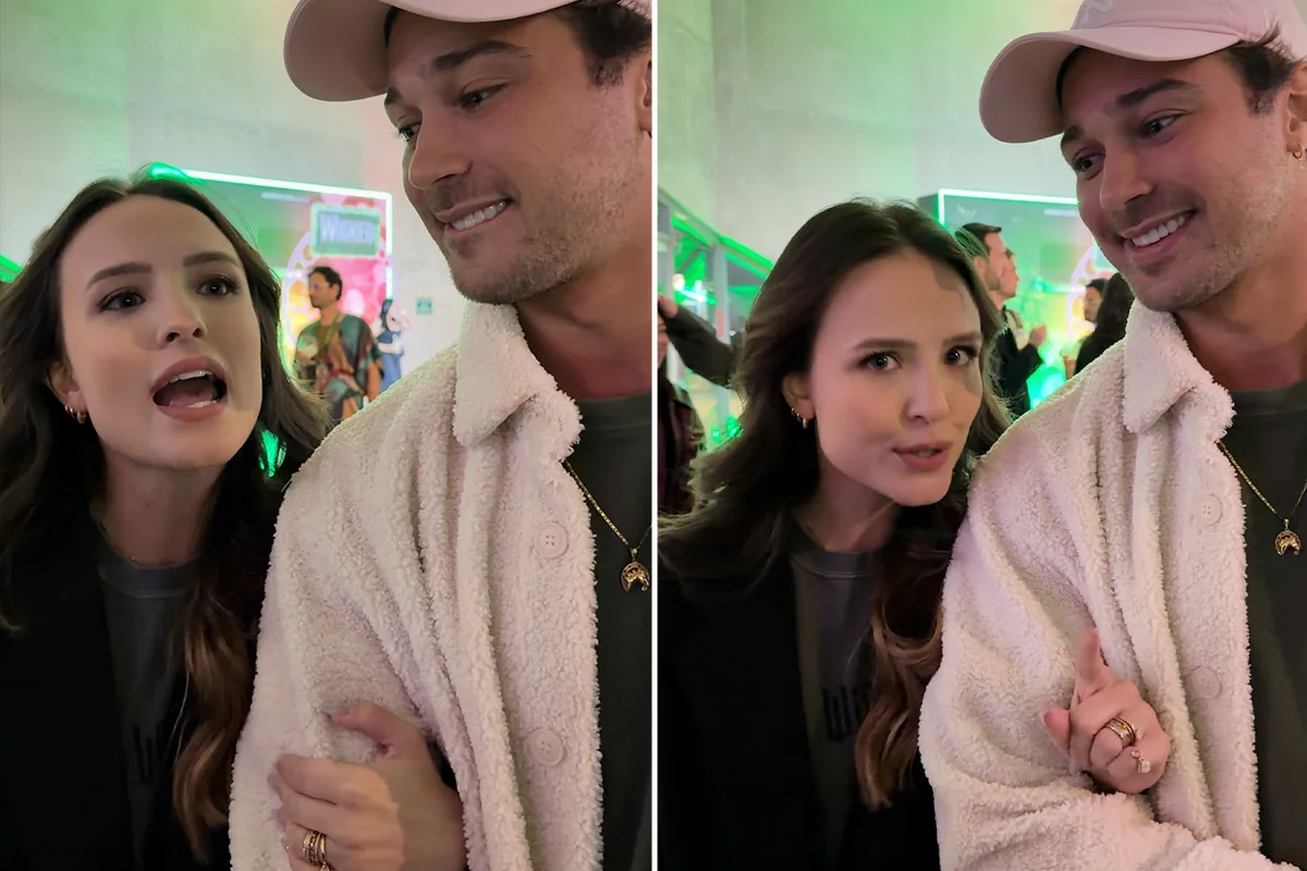 Larissa Manoela e André Luiz Frambach juntos