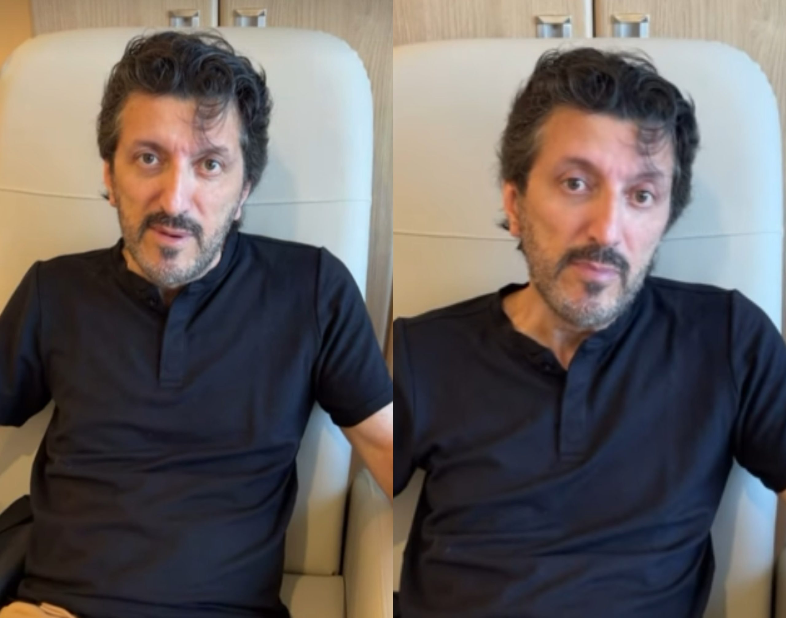 Lito Sousa em vídeo após receber alta hospitalar