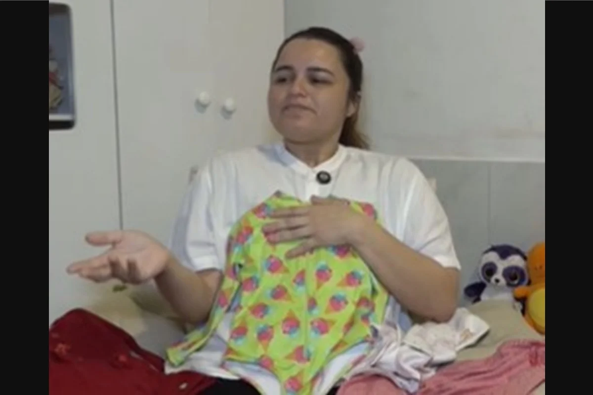 Ysabelle Rodrigues, mãe de Helena