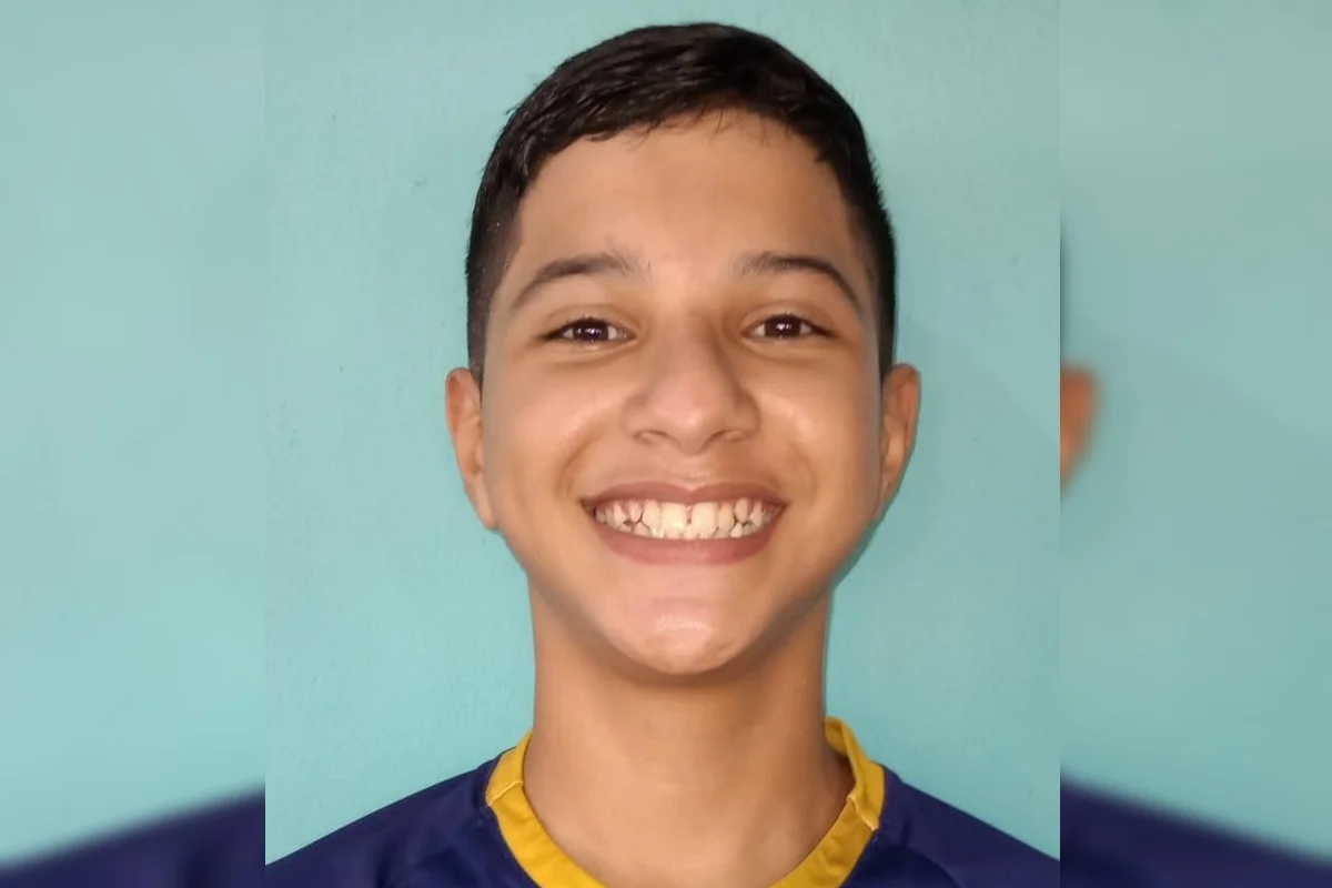 Pedro Henrique Rodilha dos Santos, adolescente de 14 anos
