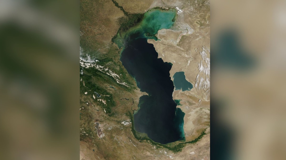 Mar Cáspio em rota estratégica entre Rússia e Irã
