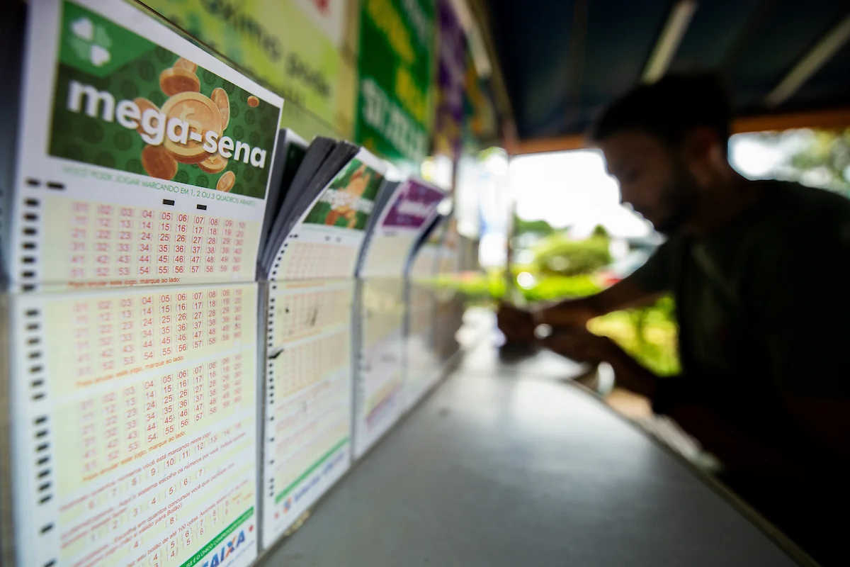 Volantes de apostas da Mega-Sena