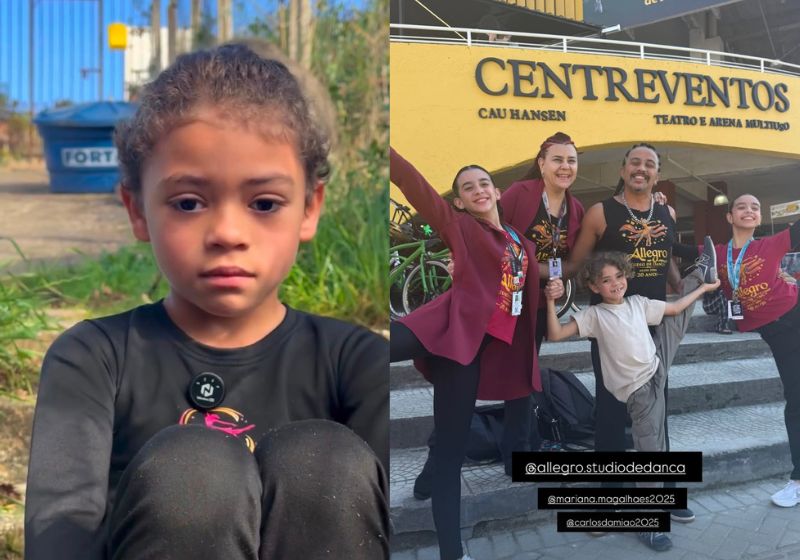 Romeu, menino de 6 anos que faz balé