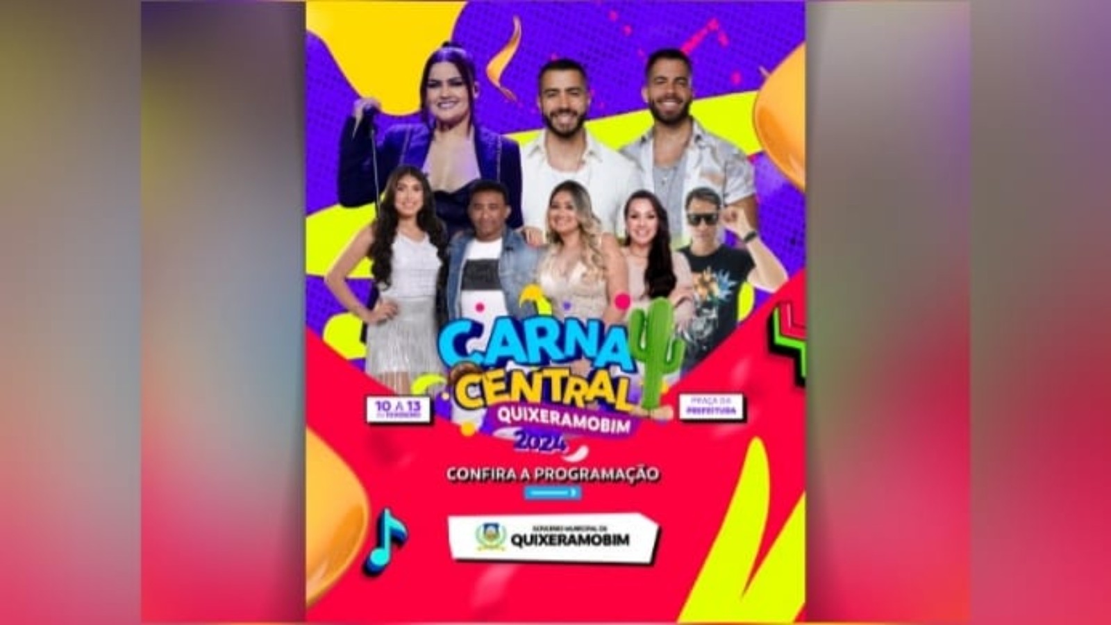 Carnacentral 2024 em Quixeramobim, no Ceará