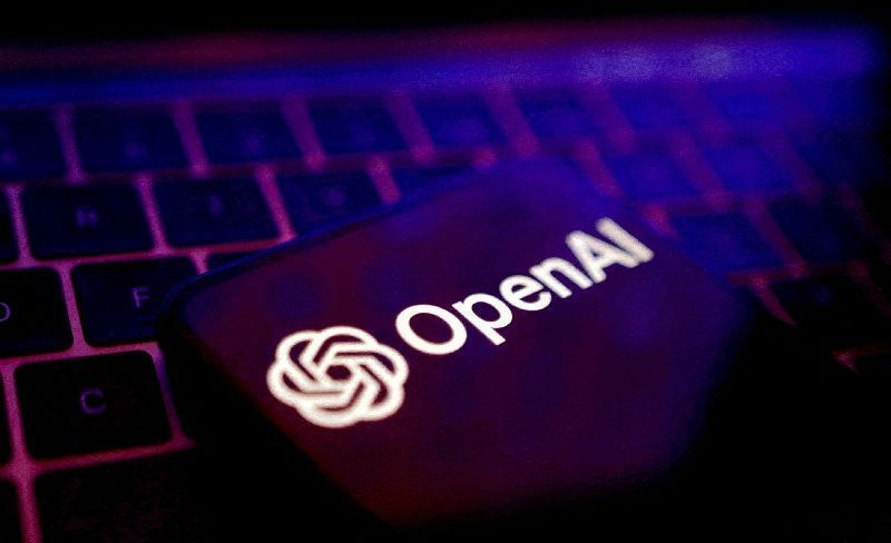 Logotipo da OpenAI em ilustração digital