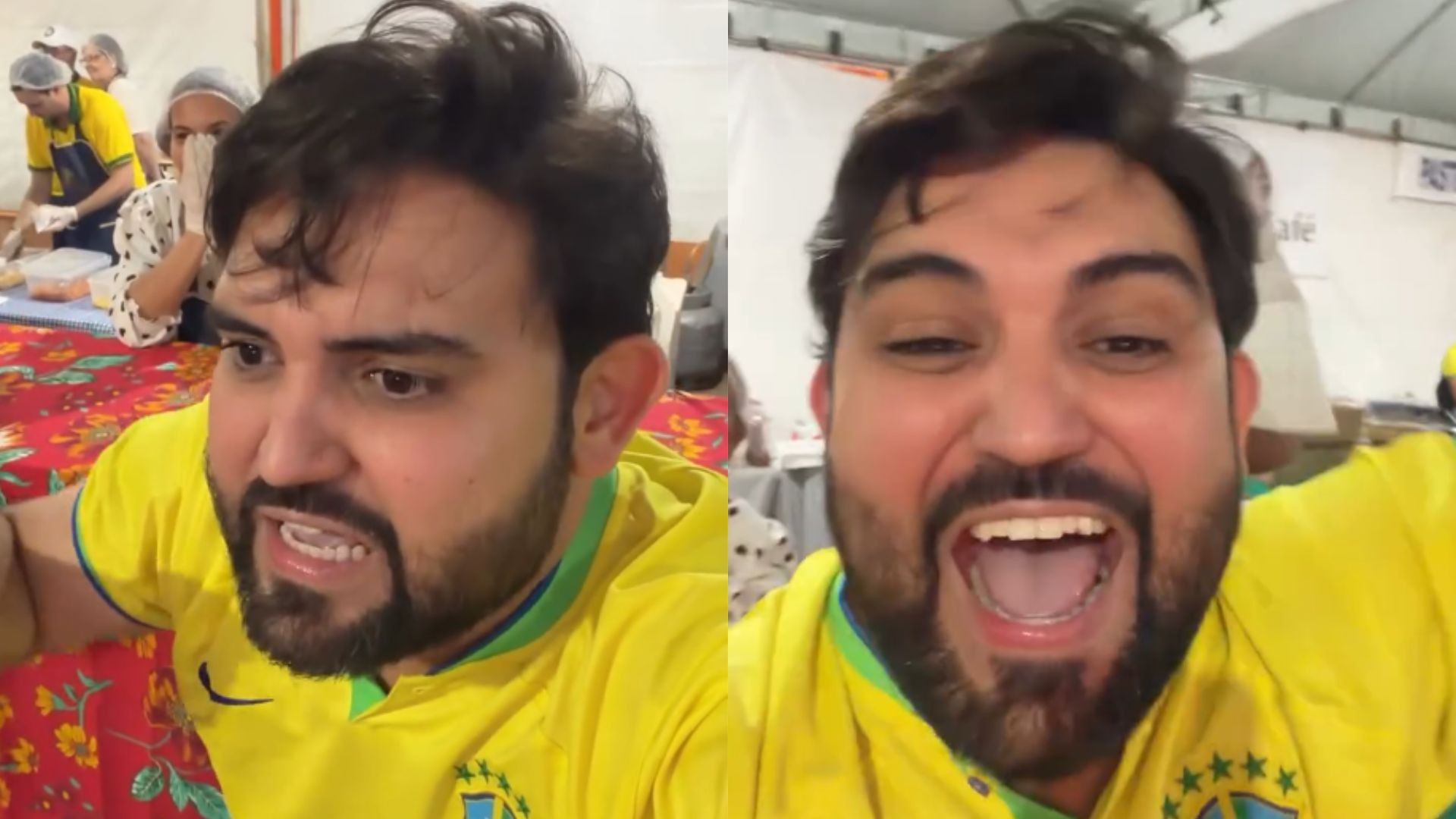 Padre de Monte Carmelo comemora placar de Brasil e Noruega