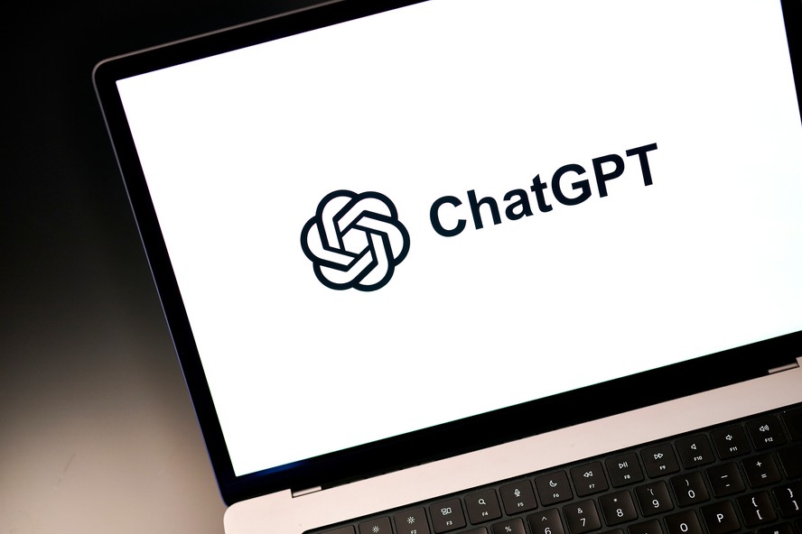 Tela do ChatGPT em dispositivo eletrônico