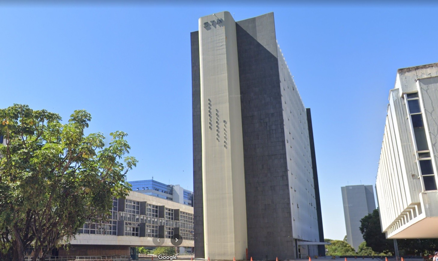 Sede do Superior Tribunal Militar em Brasília