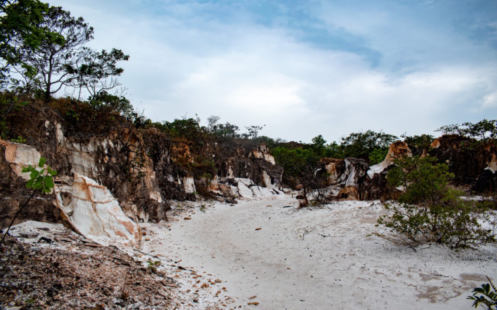 Areal no Parque Estadual da Serra Dourada, em Mossâmedes, Goiás