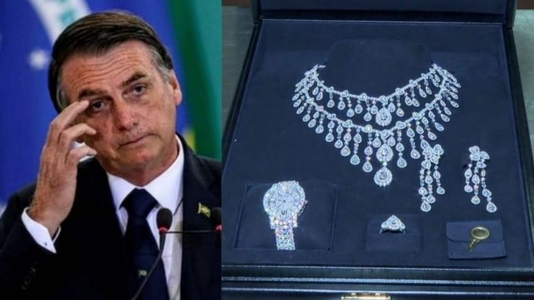 Jair Bolsonaro e joias sauditas