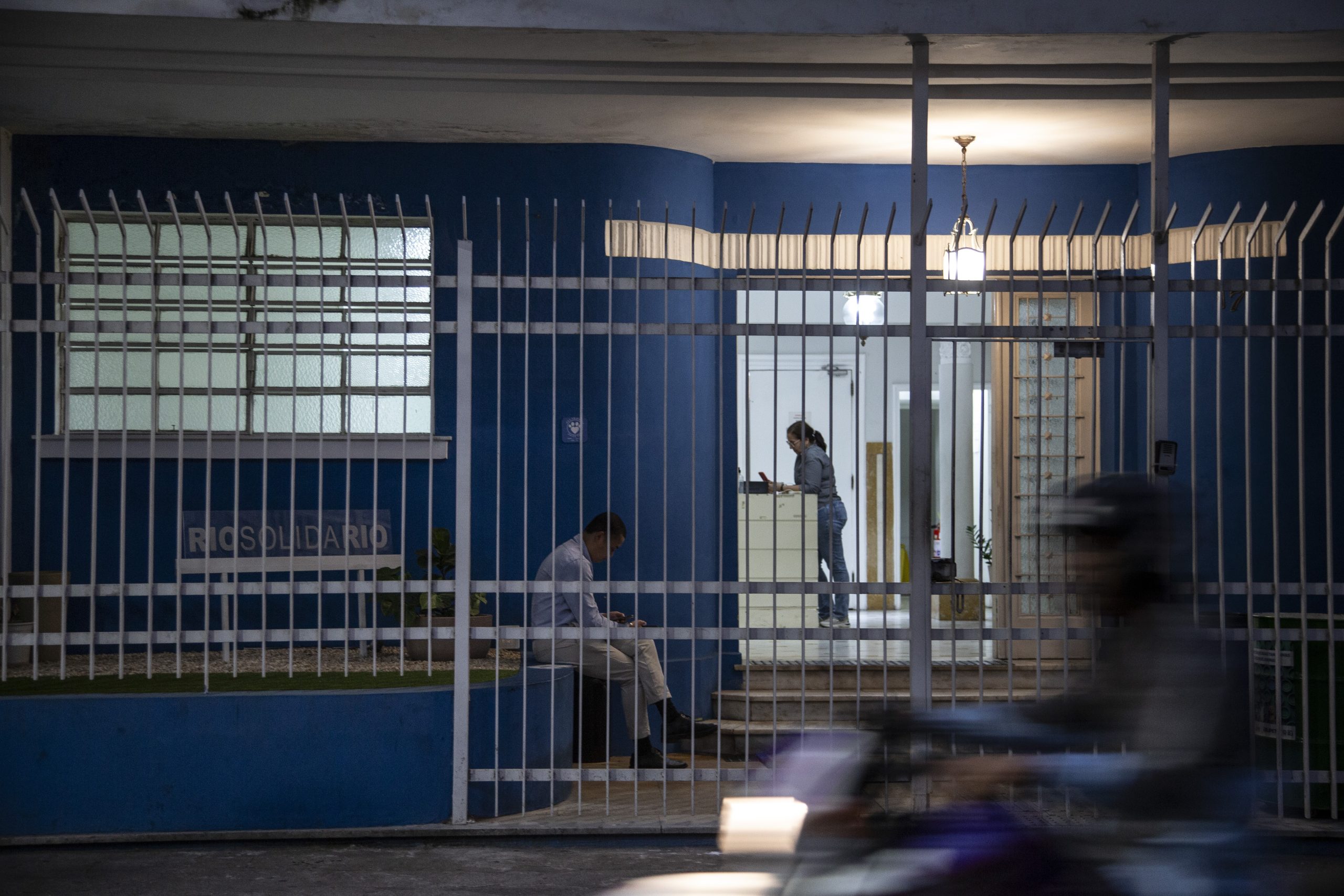 Sede do RioSolidário em Laranjeiras, no Rio de Janeiro