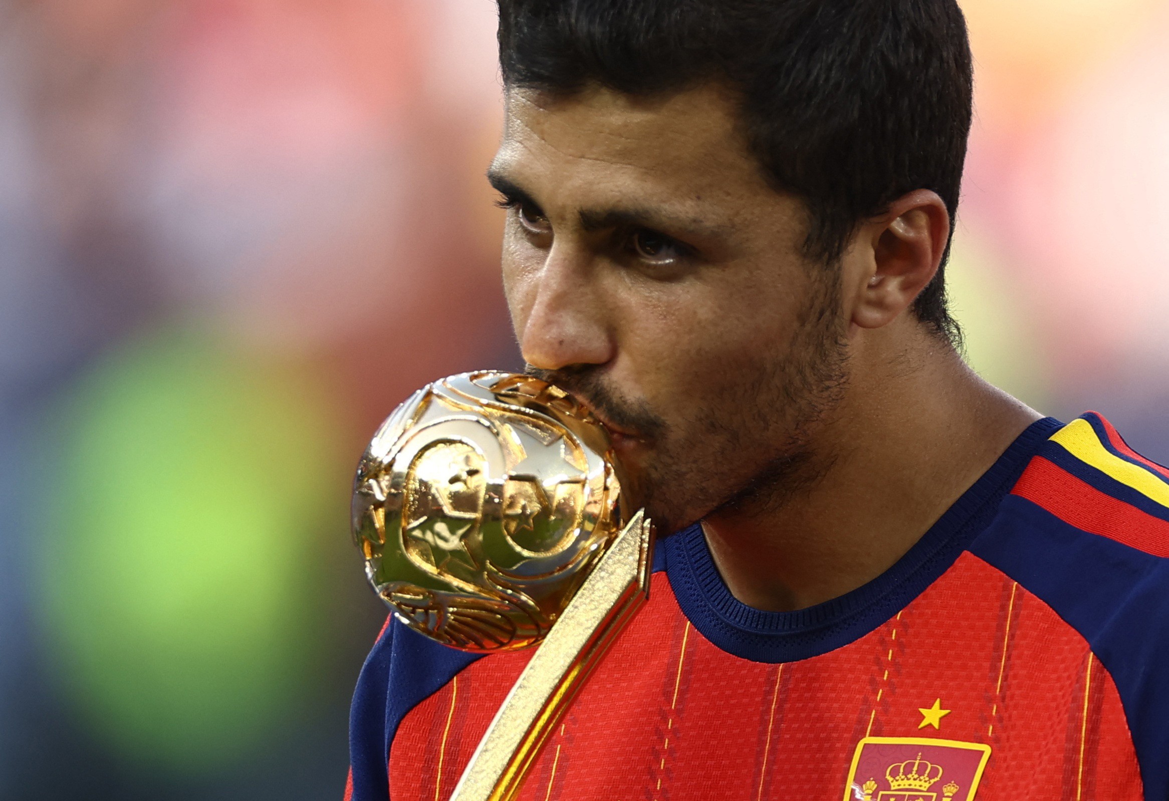 Rodri após Espanha x Argentina na Copa do Mundo