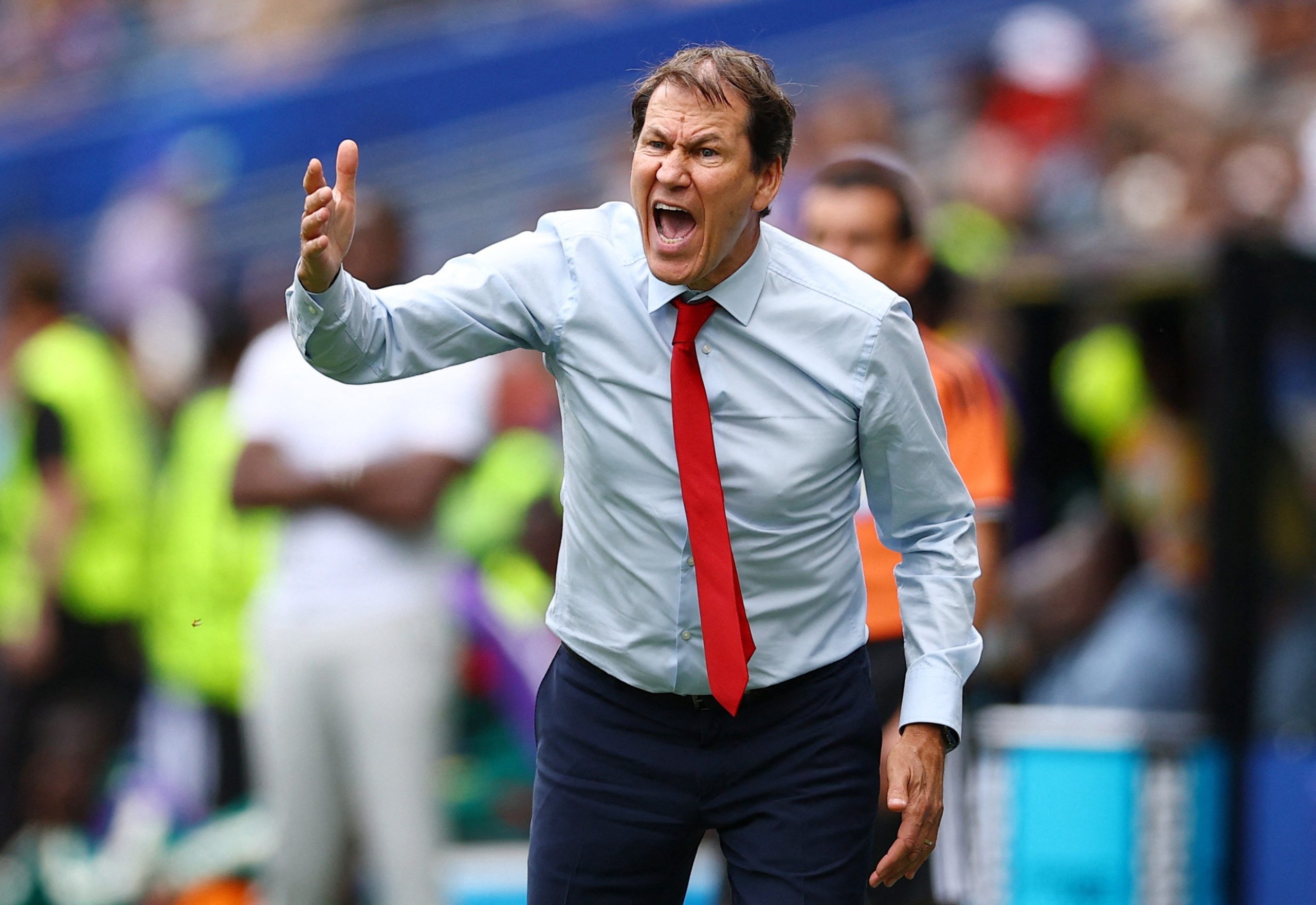 Rudi Garcia durante Bélgica x Senegal