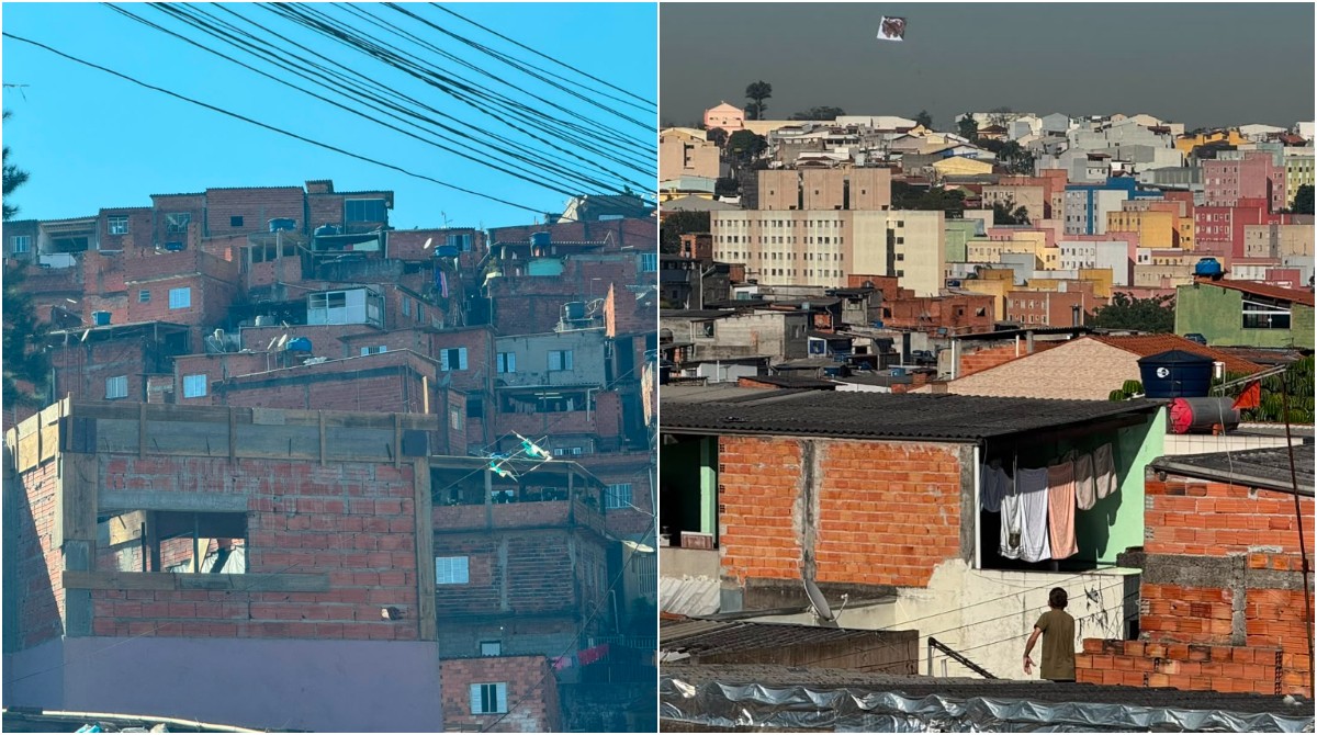 Rua no Jardim Ângela, em São Paulo