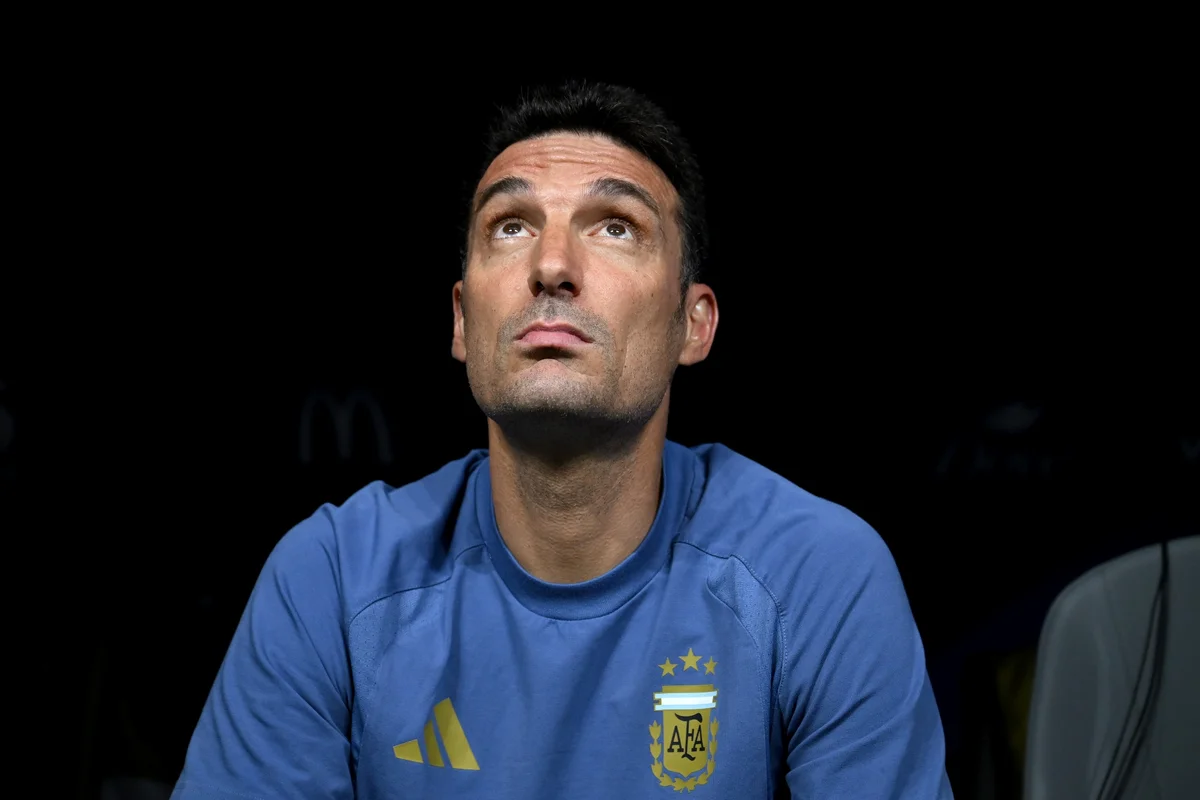 Lionel Scaloni, treinador da seleção argentina