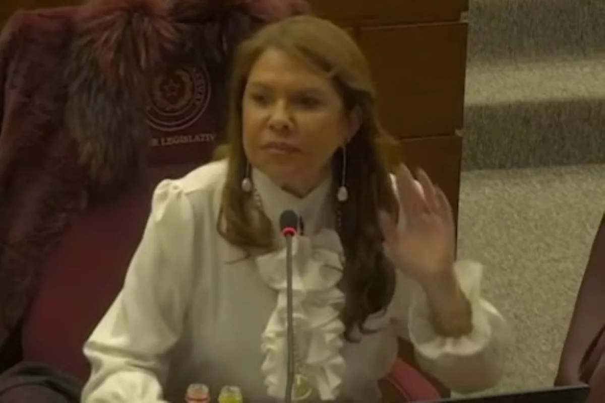 Celeste Amarilla, senadora paraguaia