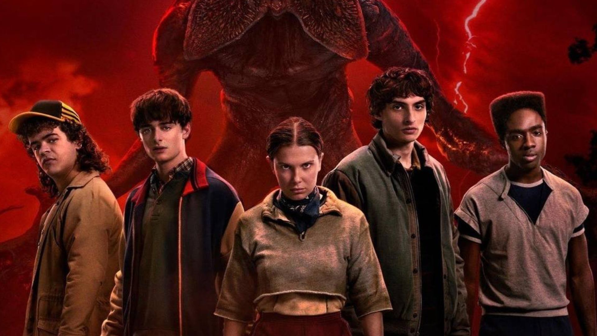 Vecna e Eleven em Stranger Things