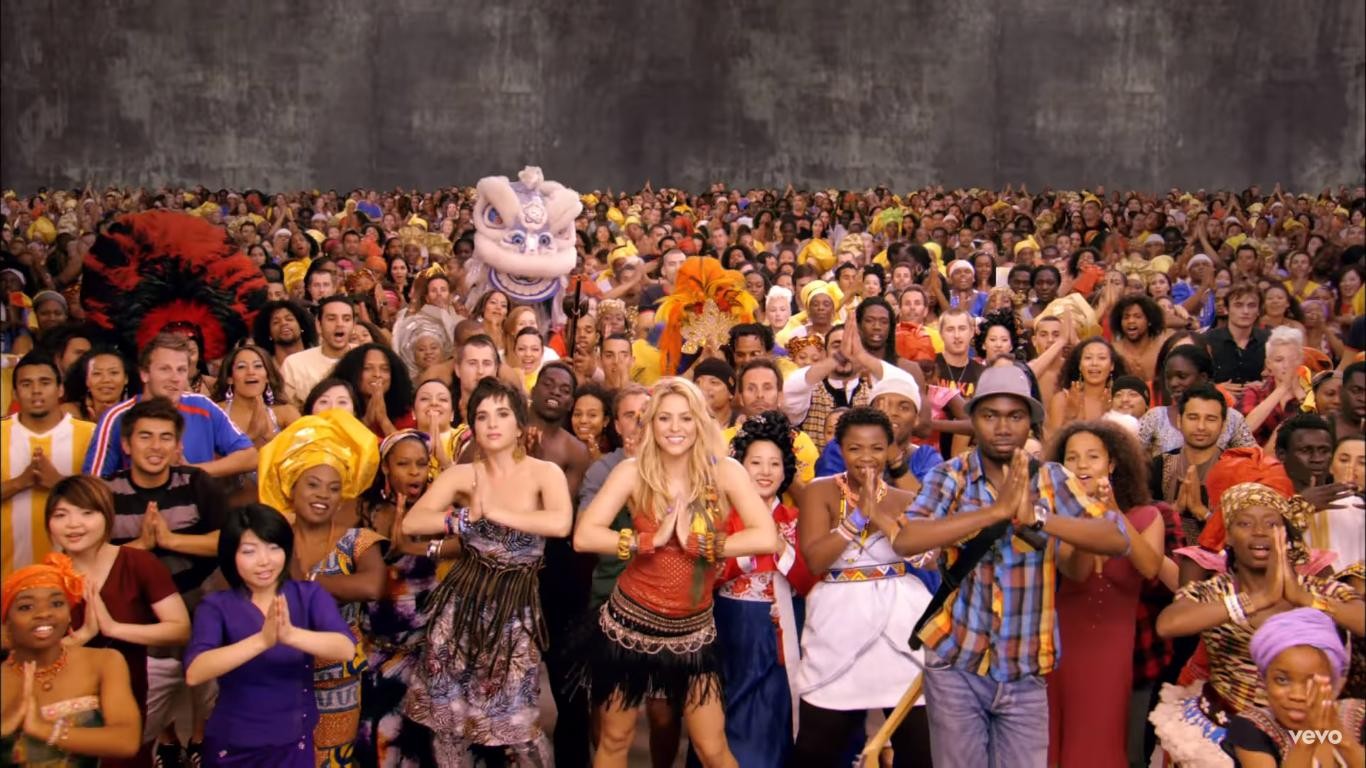 Shakira no clipe de Waka Waka