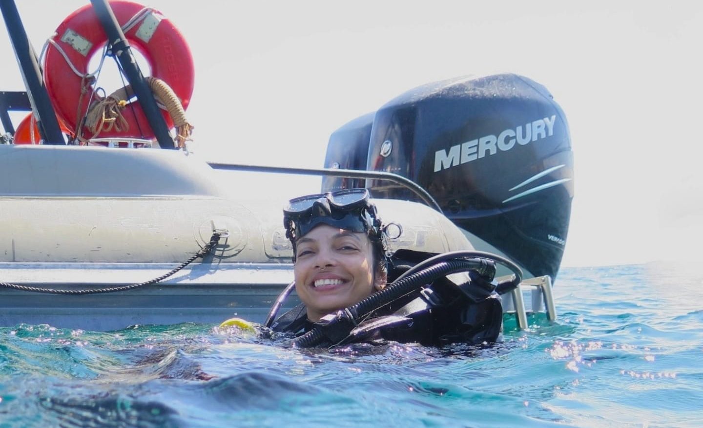 Talita Motta Beneli, doutoranda em ecologia da UFSC