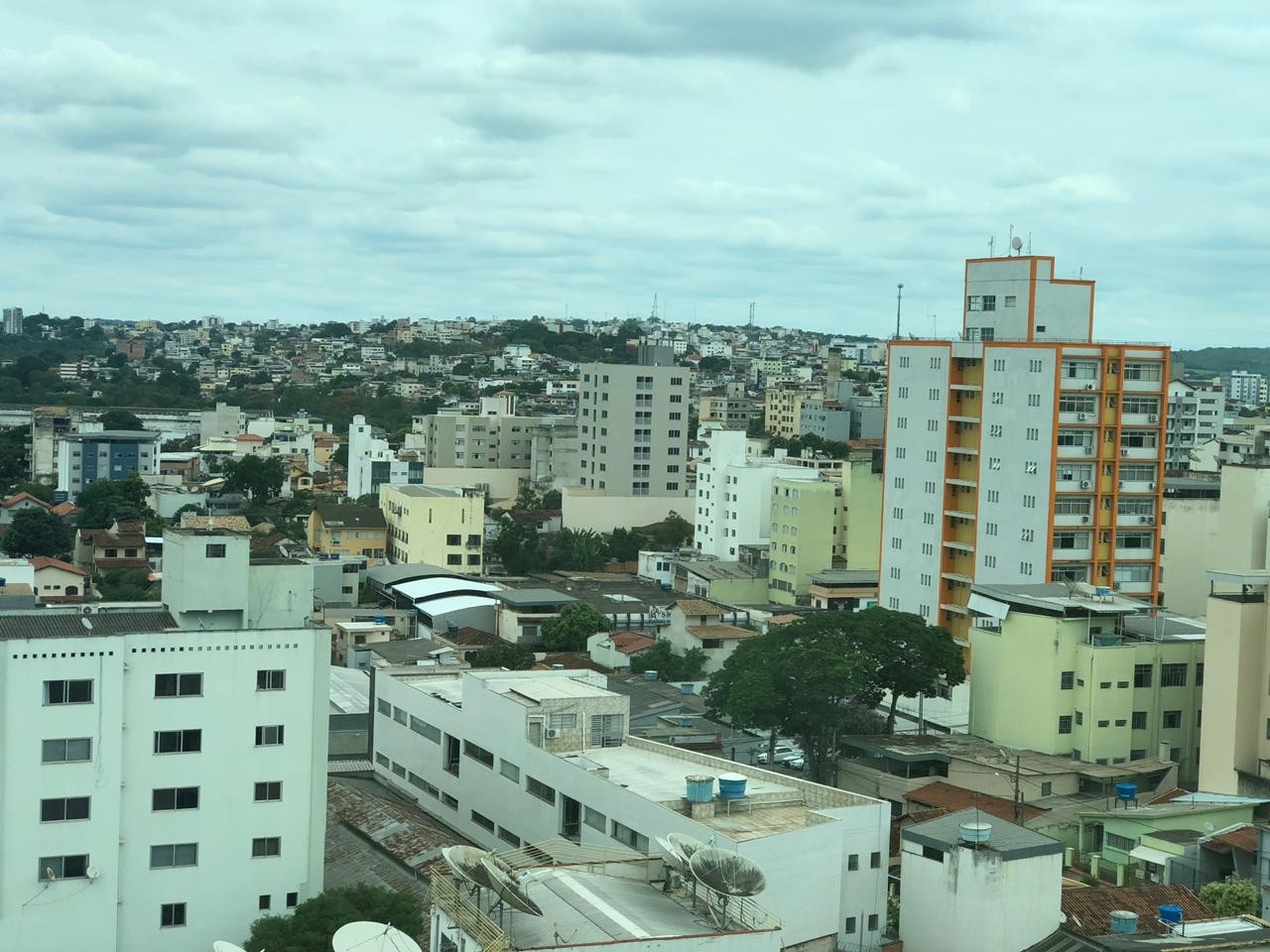 Vista de Divinópolis, em Minas Gerais