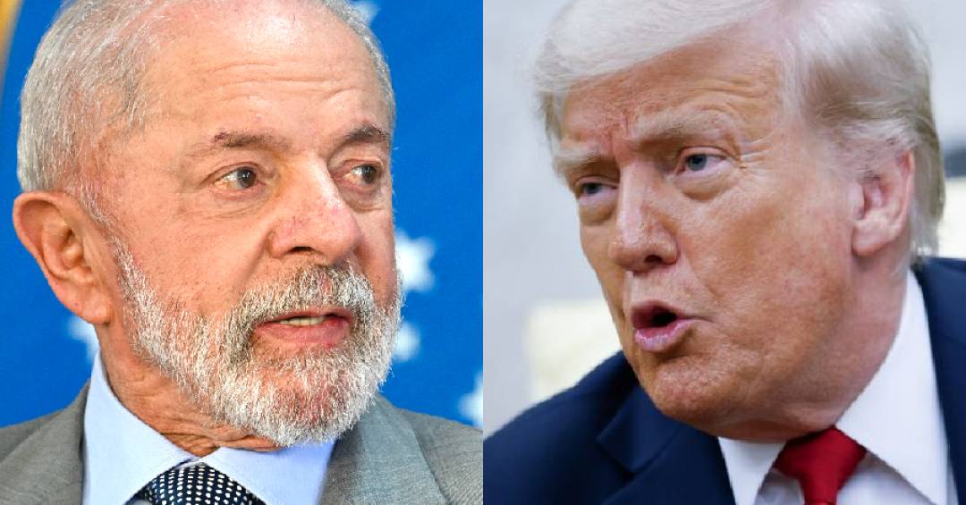 Lula e Donald Trump