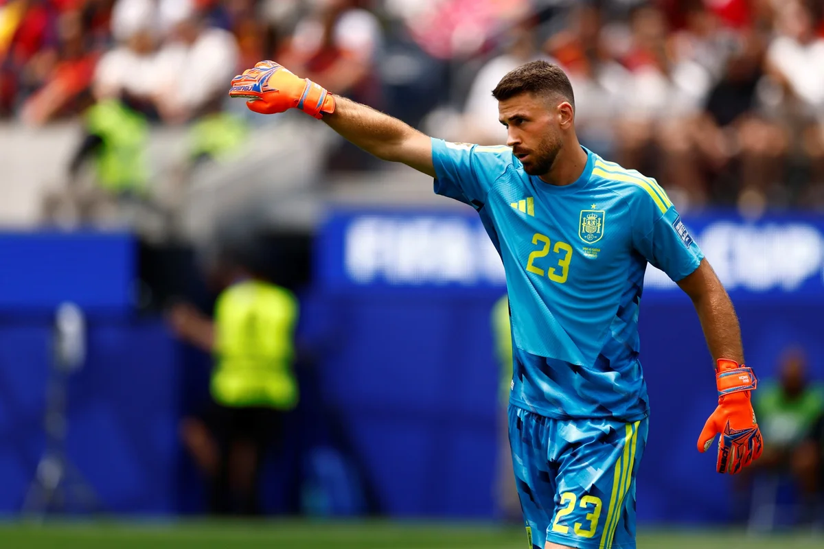Unai Simón, goleiro da seleção espanhola