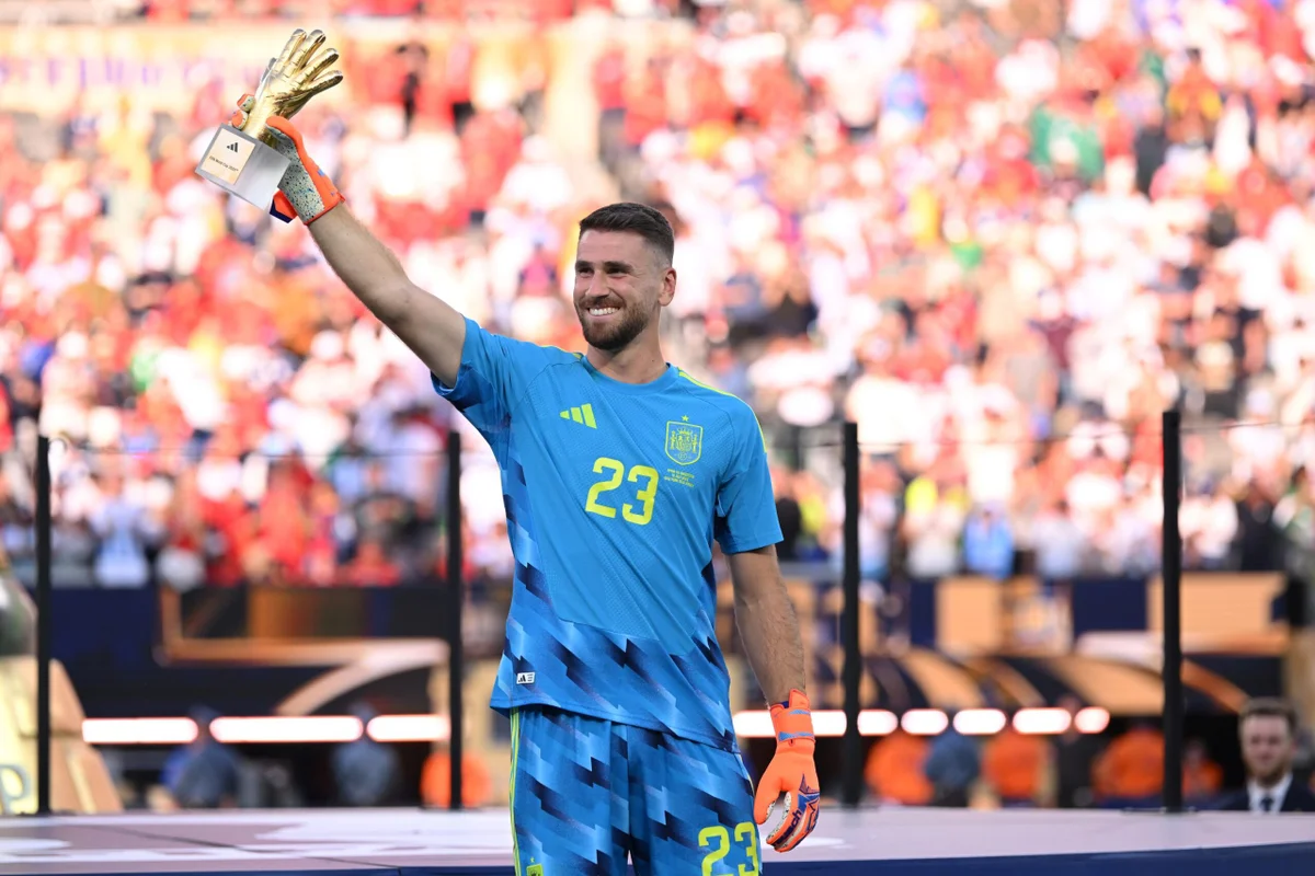Unai Simón, goleiro da Espanha