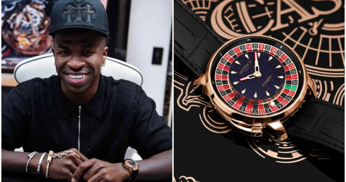 Relógio Jacob & Co. Casino Tourbillon inspirado em roleta de cassino