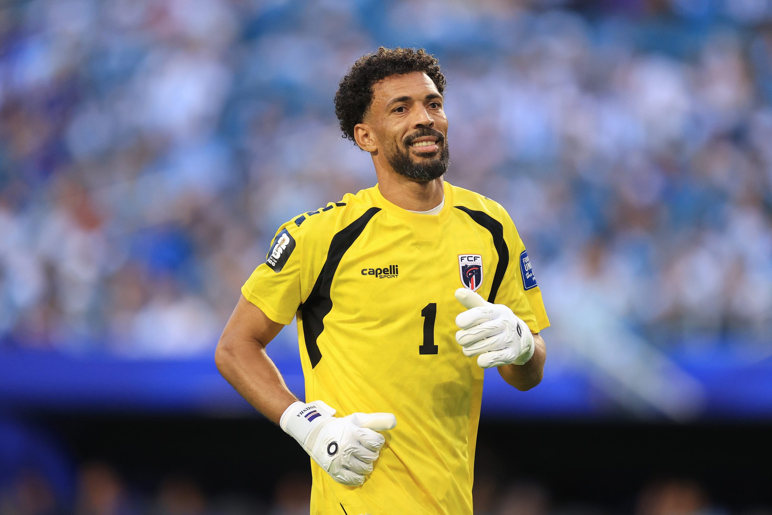 Vozinha, goleiro da seleção de Cabo Verde