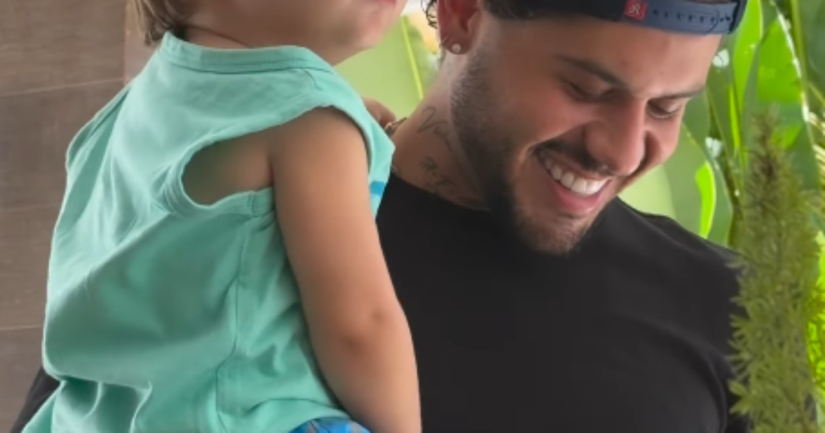Zé Felipe em publicação nas redes sociais