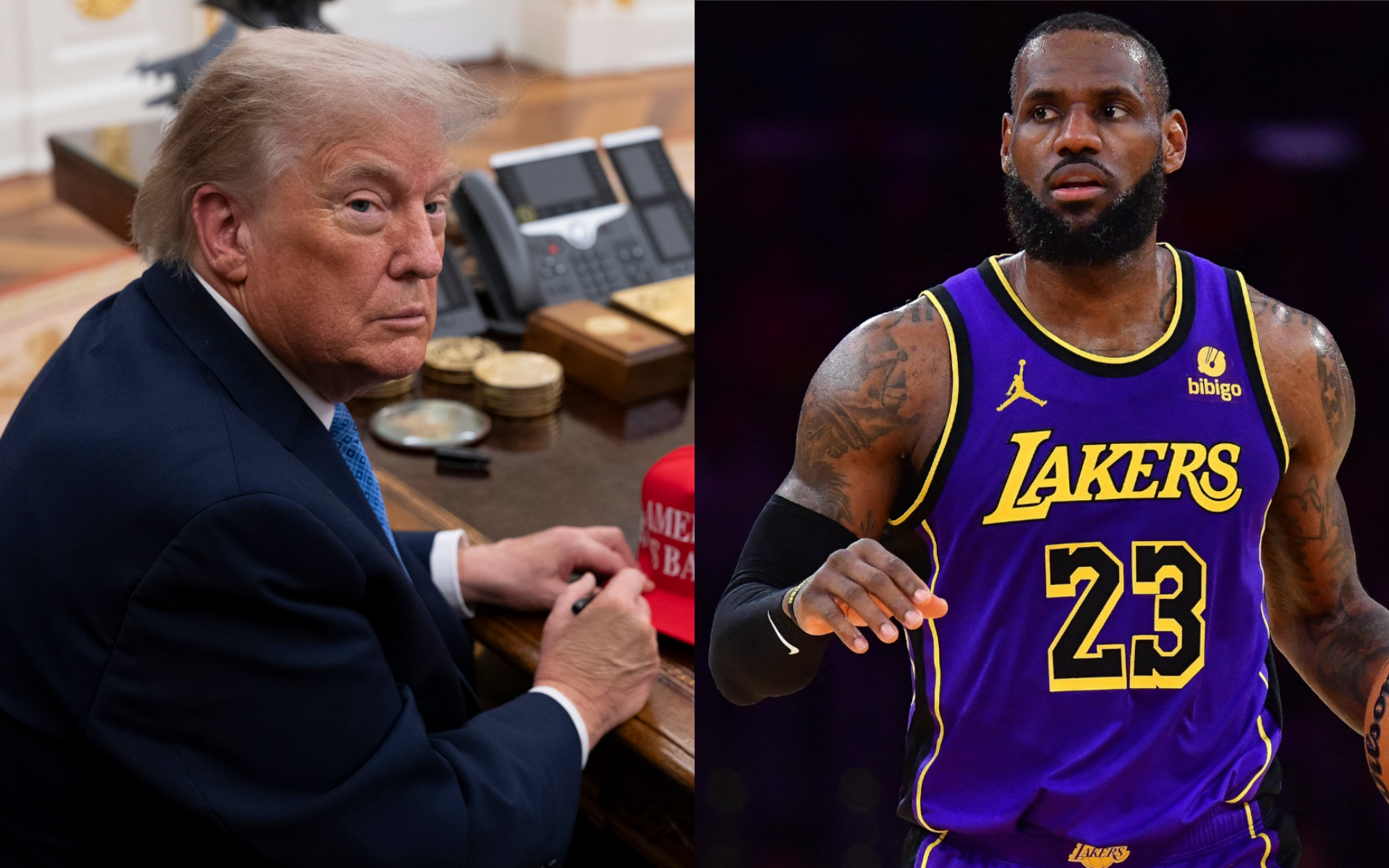 Trump Lebron
