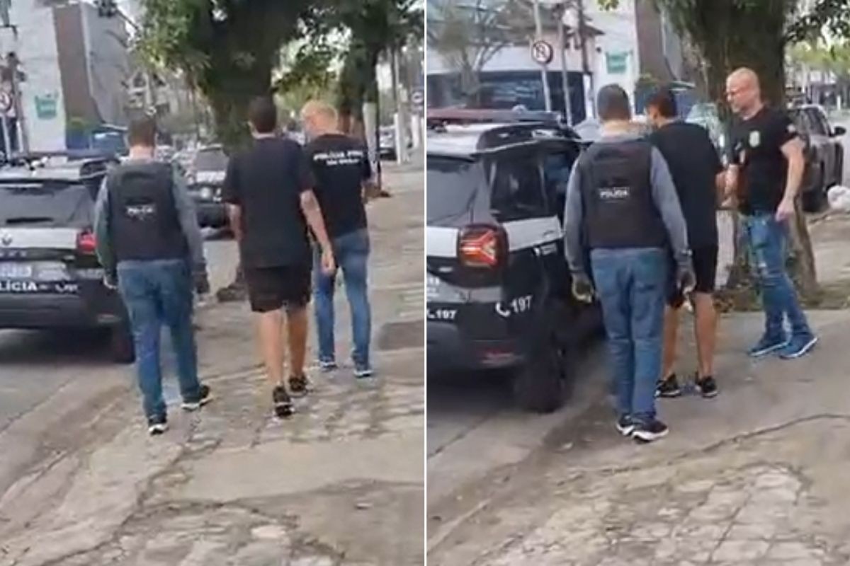 Materiais apreendidos pela Polícia Civil durante operação em Santos