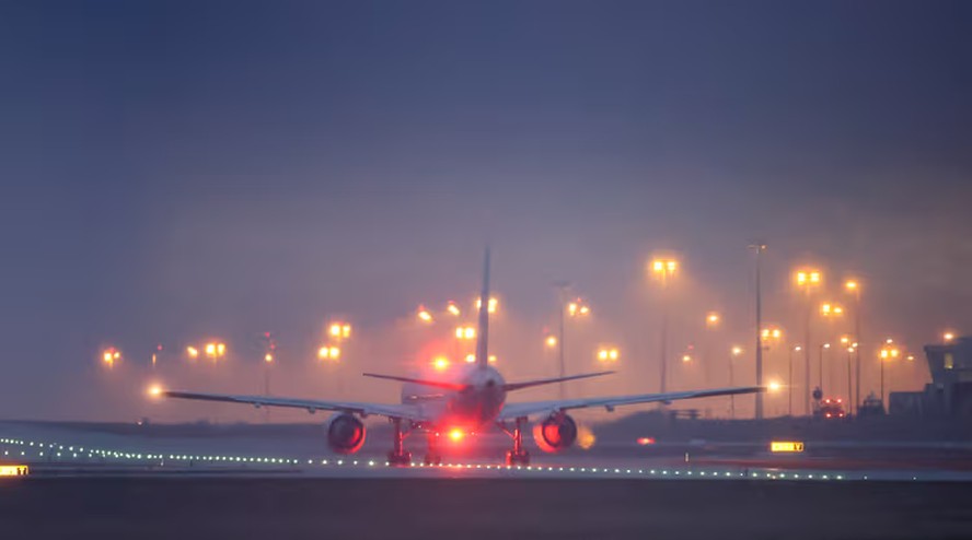 Aeroporto de Leipzig/Halle, na Alemanha