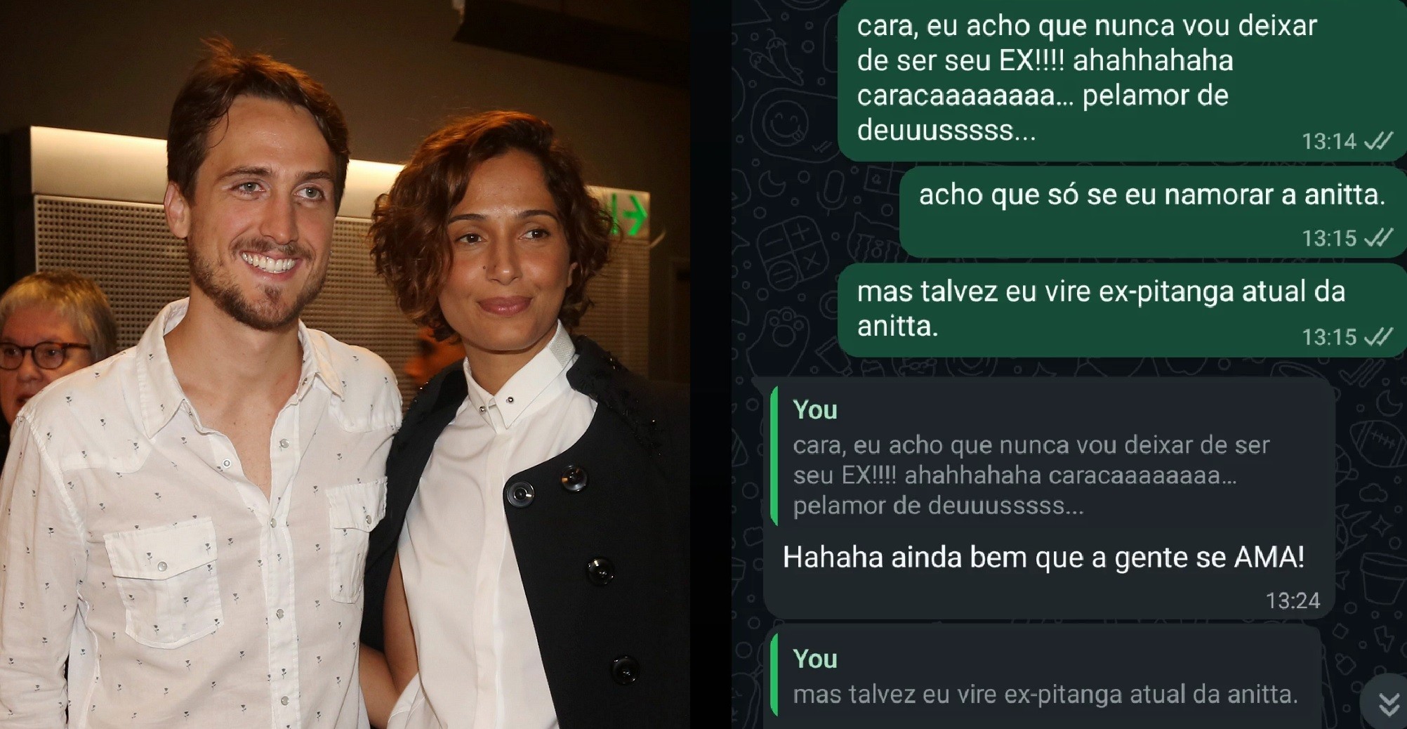 Angel Ferreira dentro de ônibus adaptado como casa