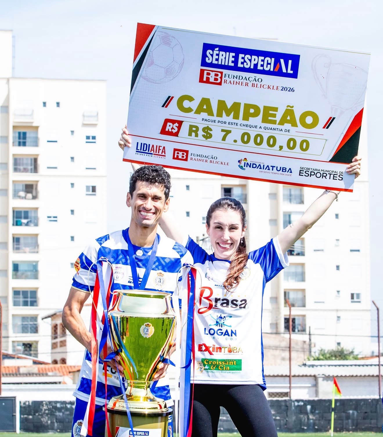 Max, artilheiro do futebol de várzea