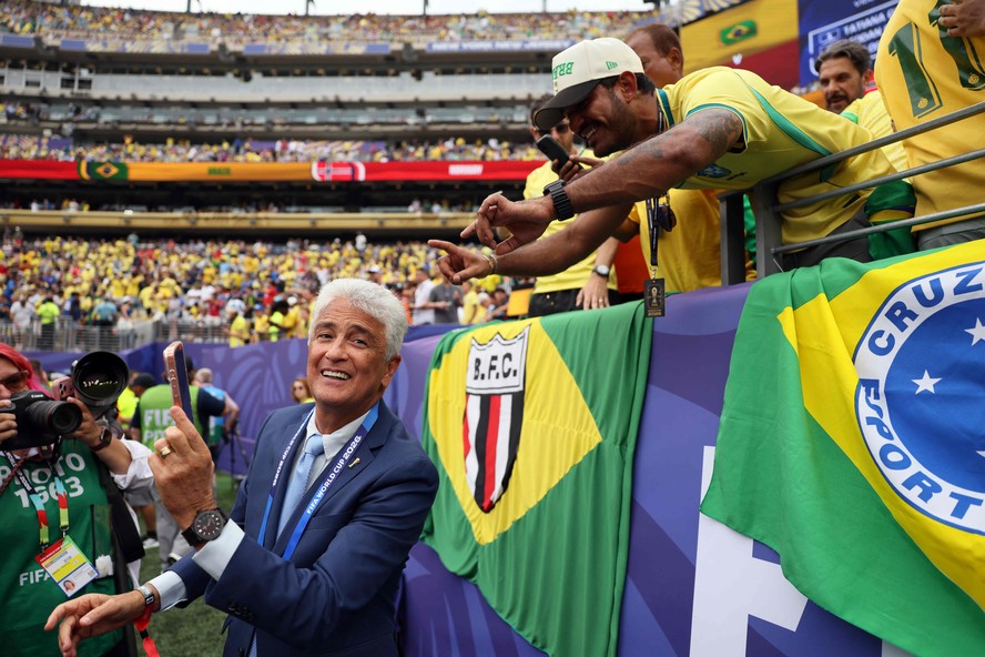 Bebeto, ex-atacante da Seleção Brasileira