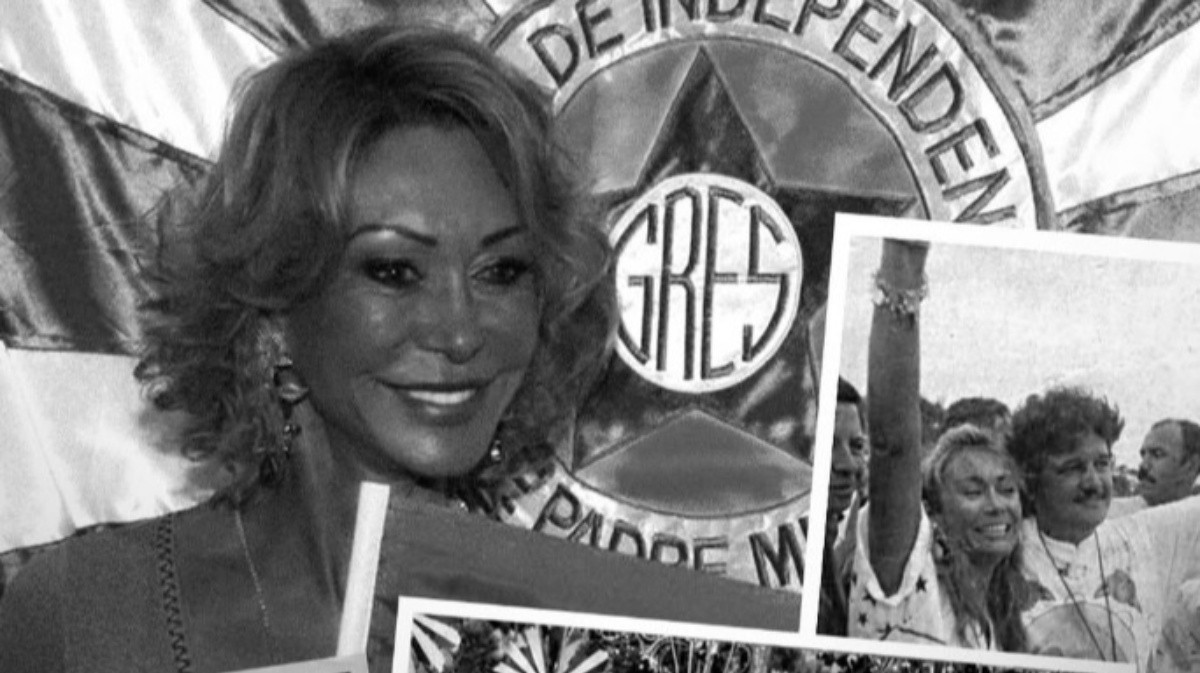 Beth Andrade, estrela da Mocidade Independente de Padre Miguel