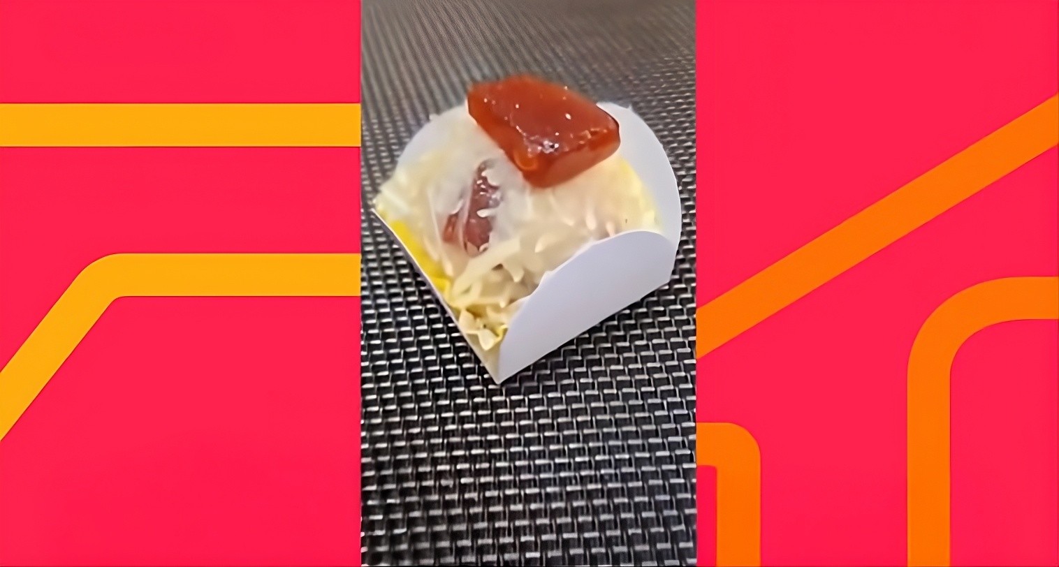 Brigadeiro de queijo especial em recipiente