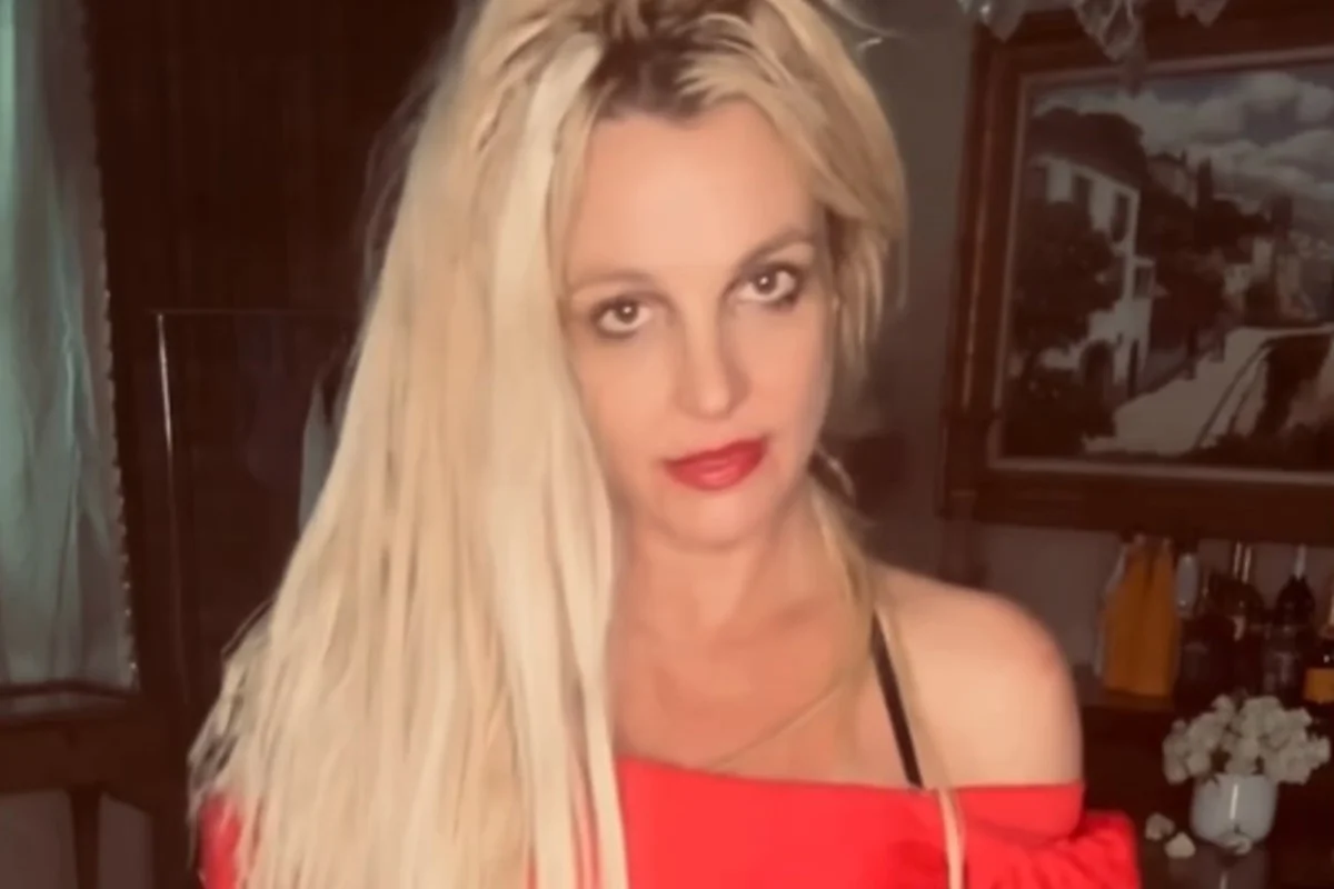 Britney Spears em vídeo publicado nas redes sociais