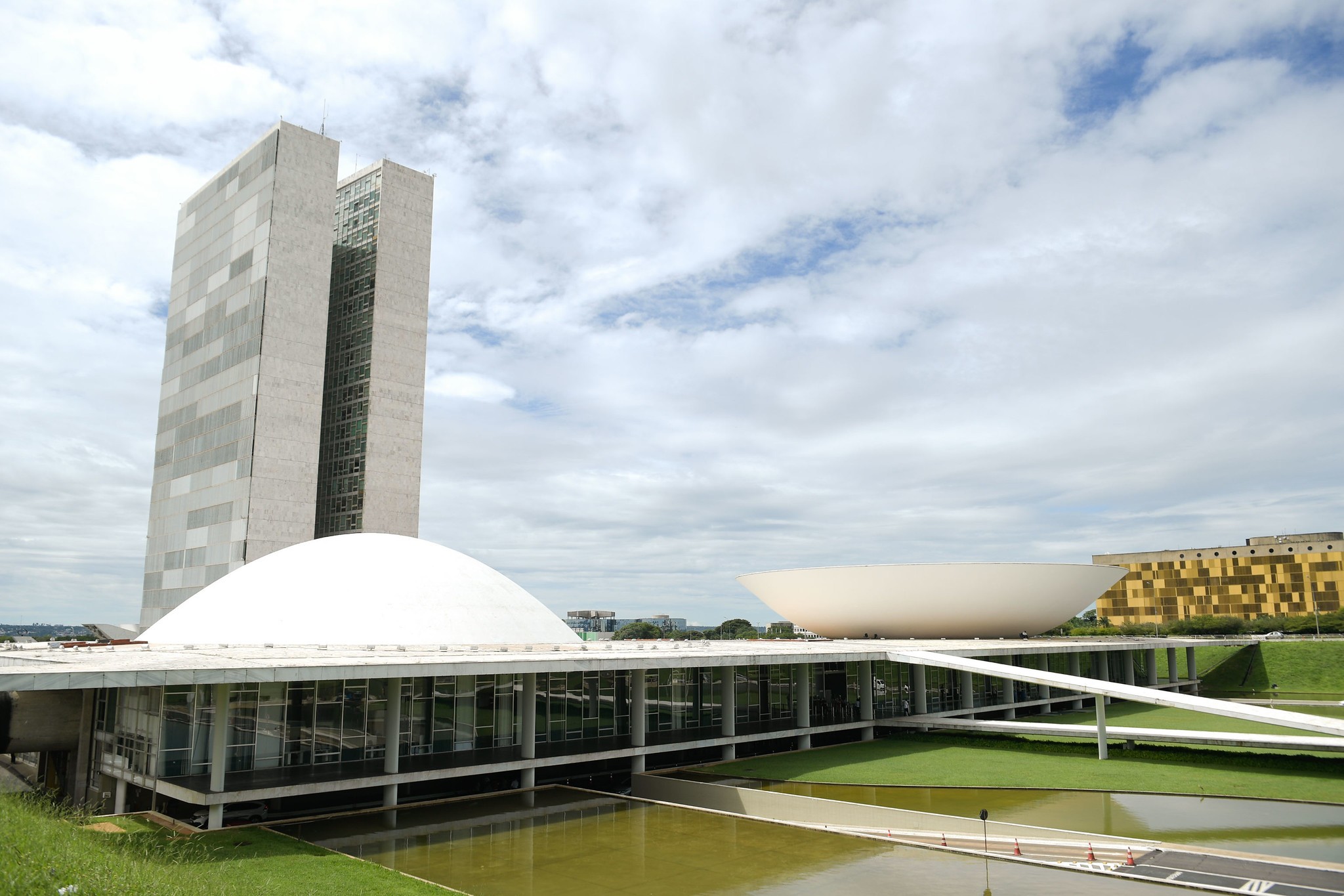Fachada do Congresso Nacional em Brasília