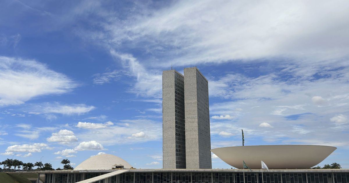 Plenário do Congresso Nacional em Brasília