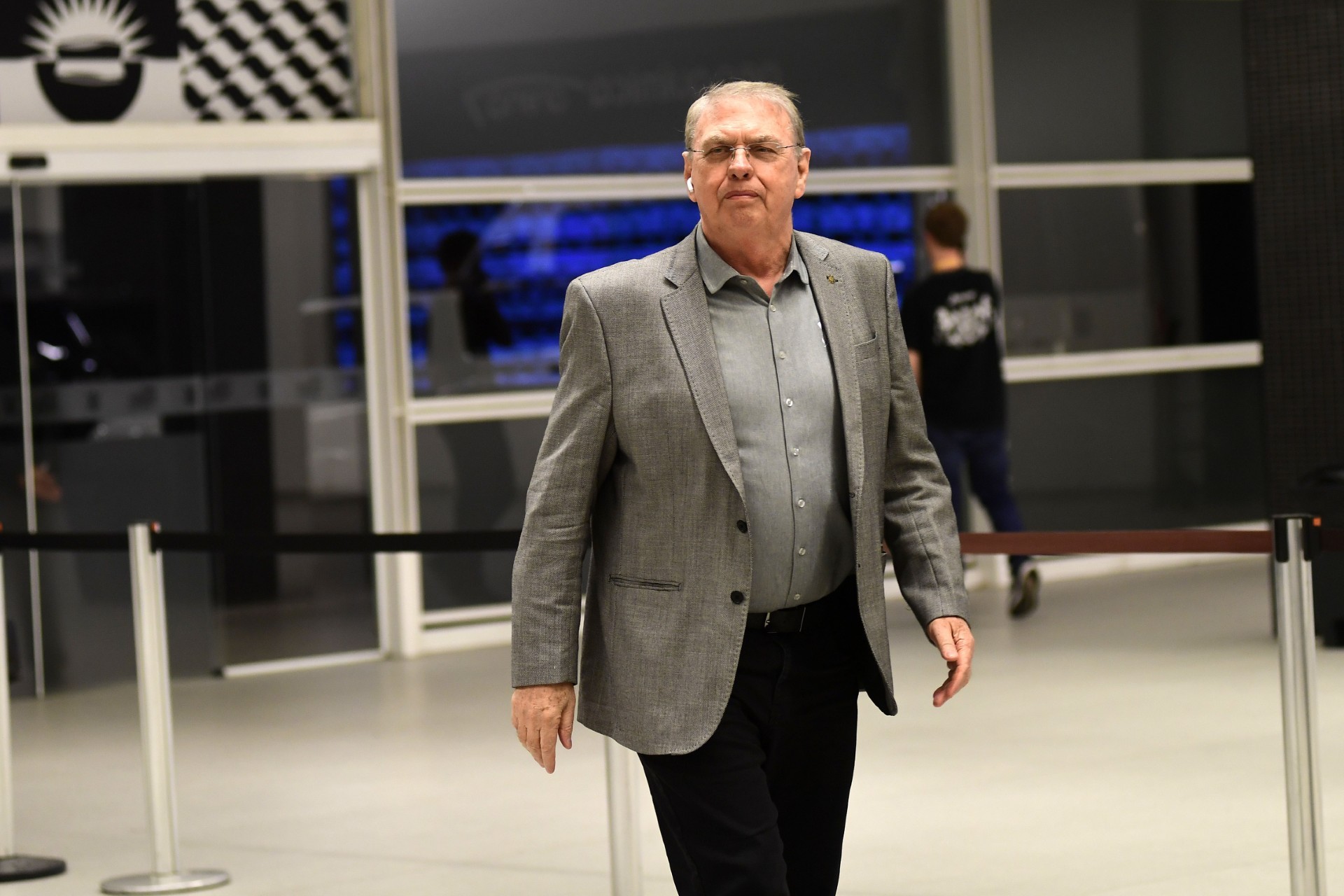 Osmar Stabile antes de Corinthians x Internacional pela Copa do Brasil