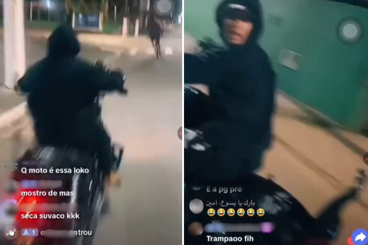Suspeitos fogem em motocicleta furtada em Praia Grande
