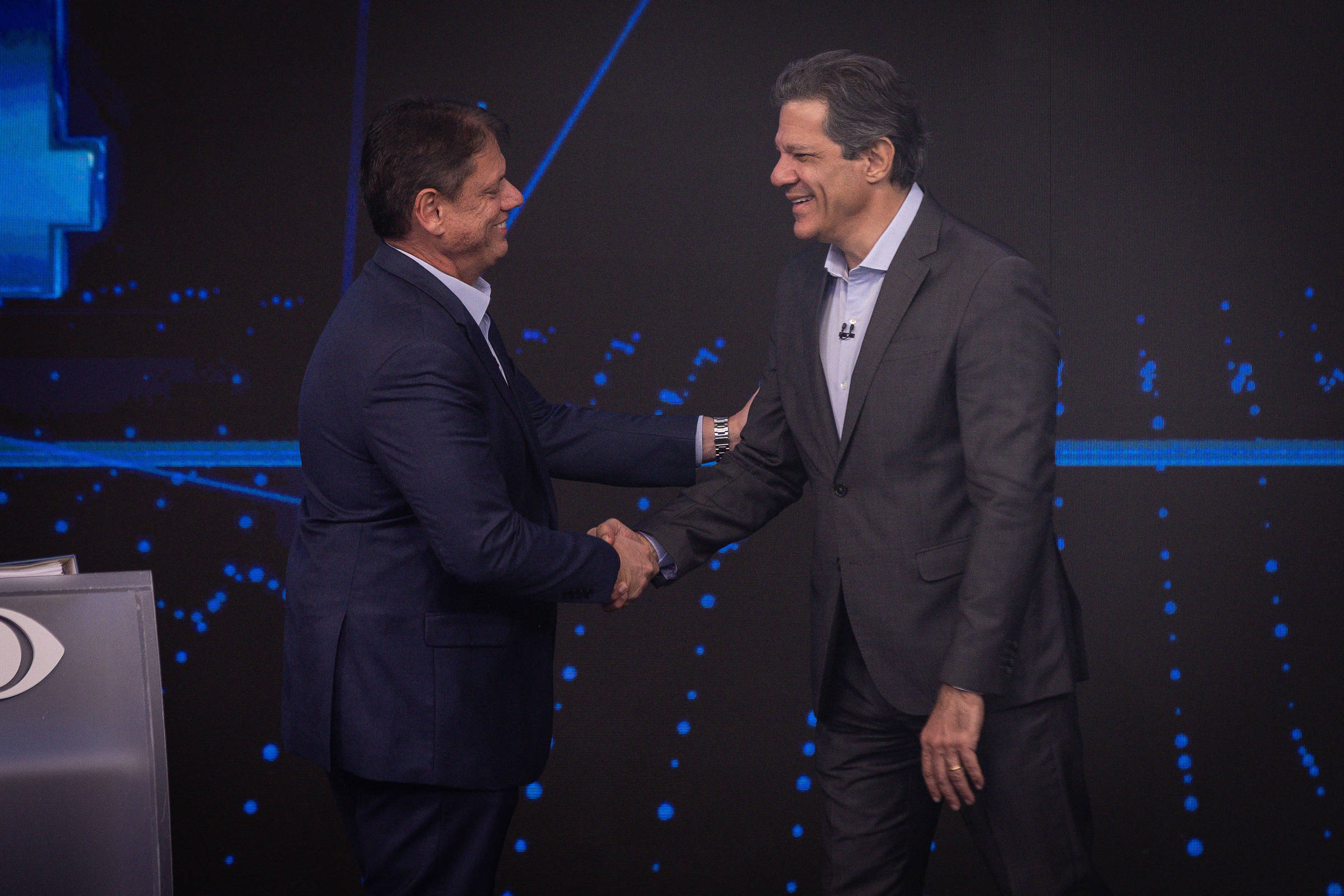 Tarcísio de Freitas e Fernando Haddad