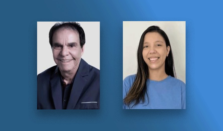 Fotos de urna de Almir Rangel e Carol Medeiros