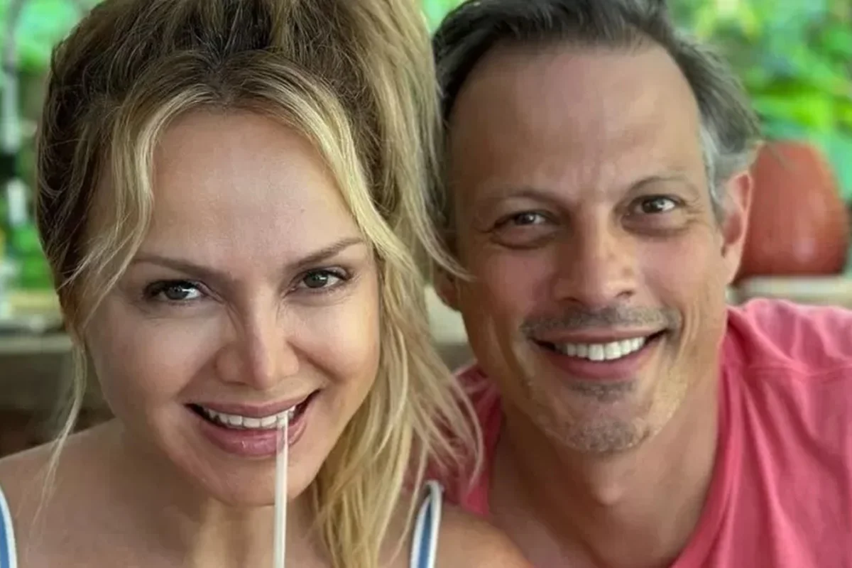 Eliana e Adriano Ricco juntos