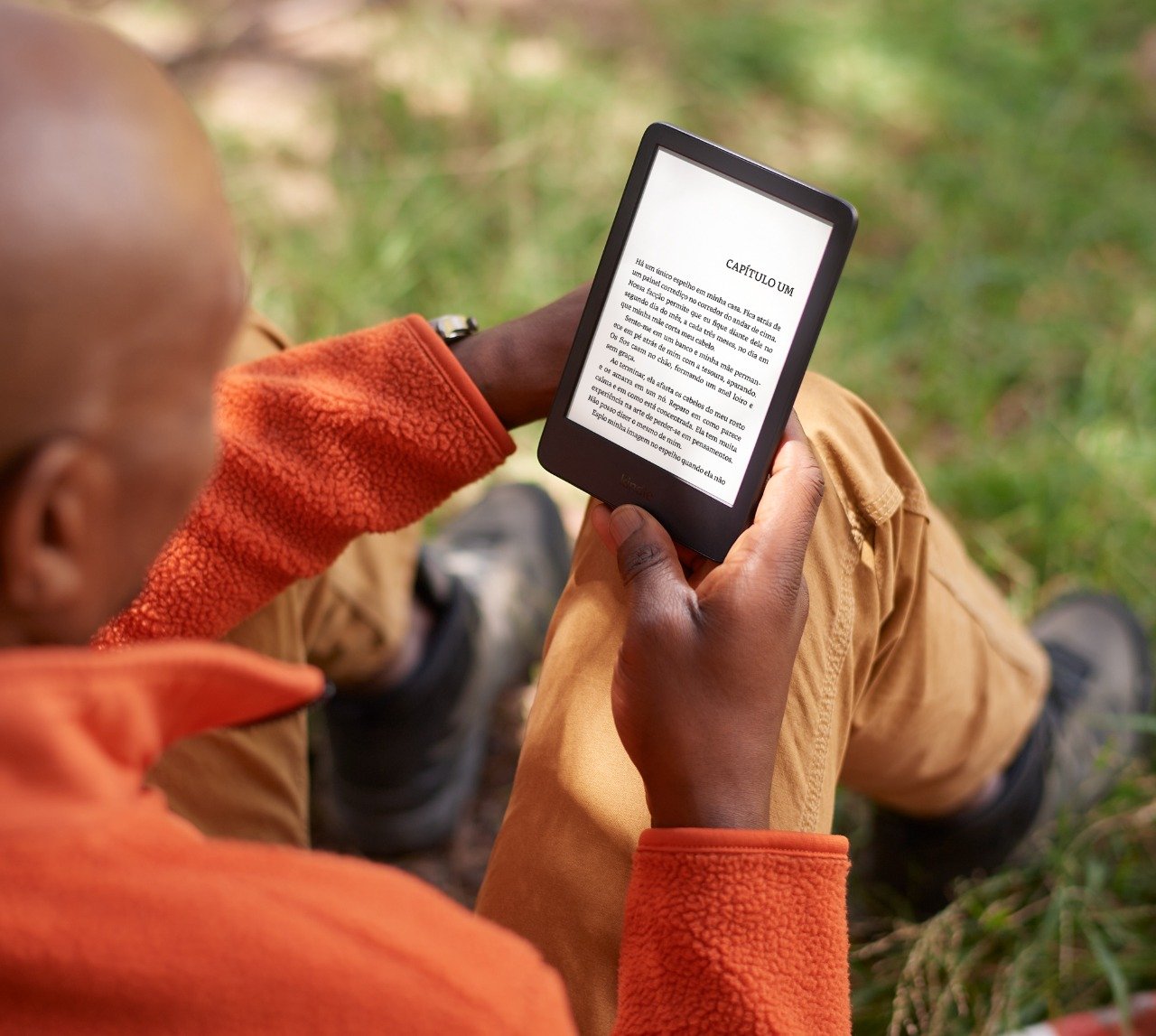 Leitor digital Kindle da Amazon